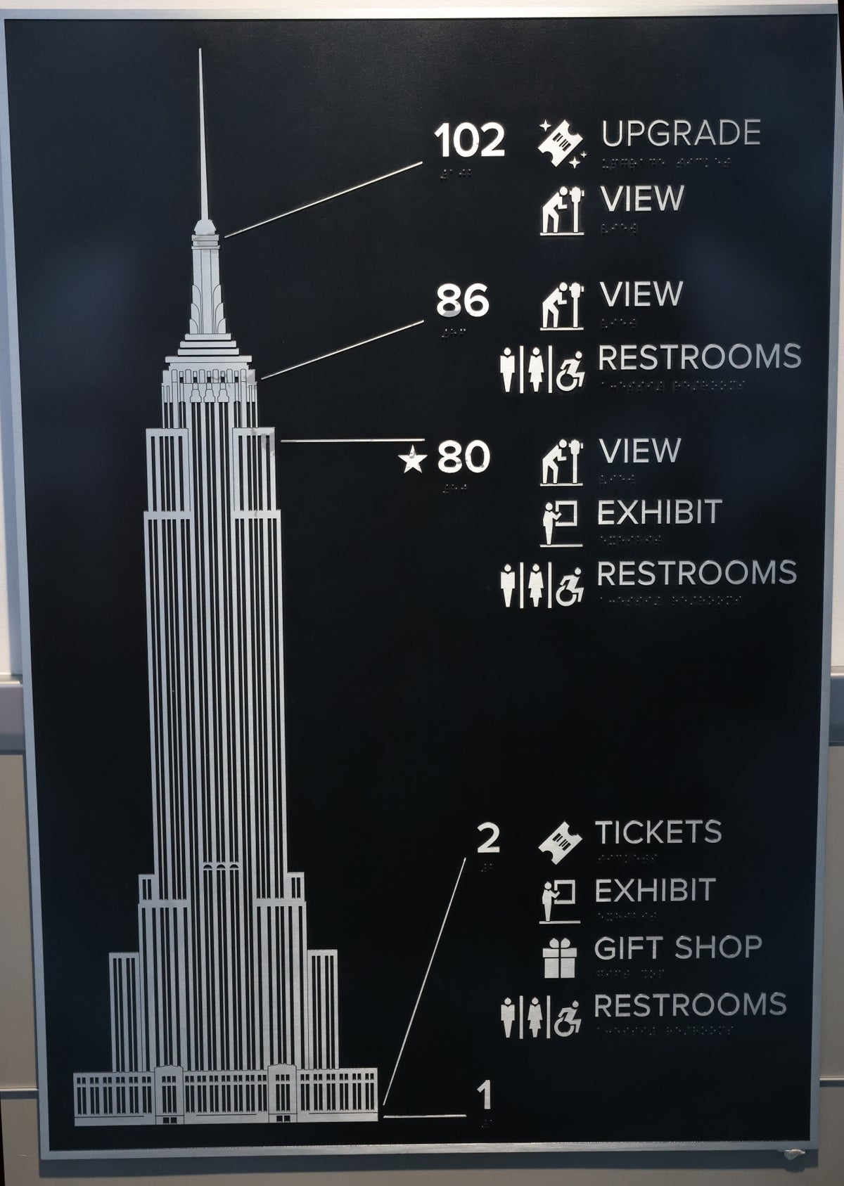Empire State Building floor map