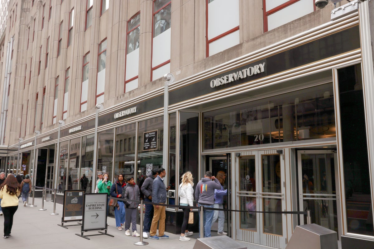 Empire State Building observatory entrance