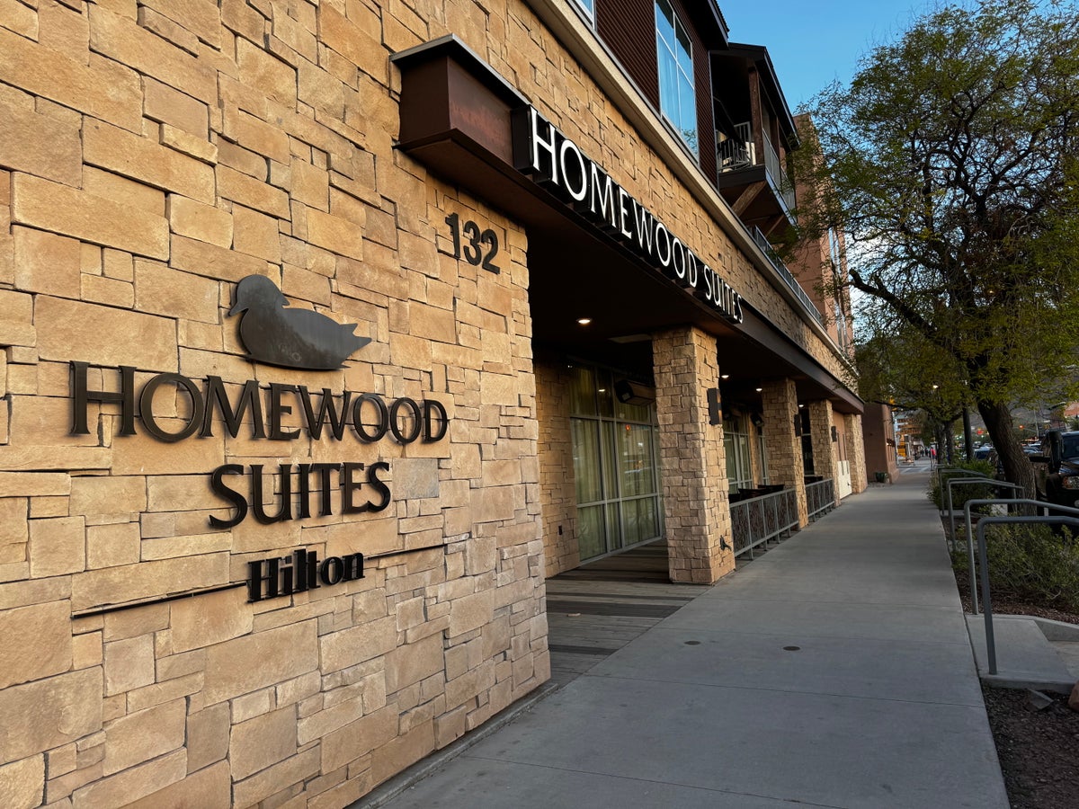Homewood Suites by Hilton Moab Utah front entrance
