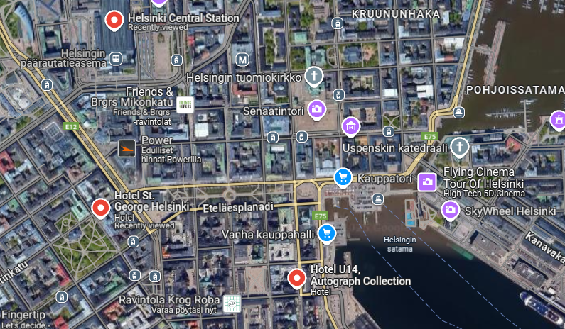 Hotel St George Google Map
