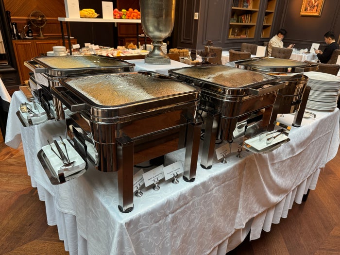 Hotel Telegraaf breakfast hot foods
