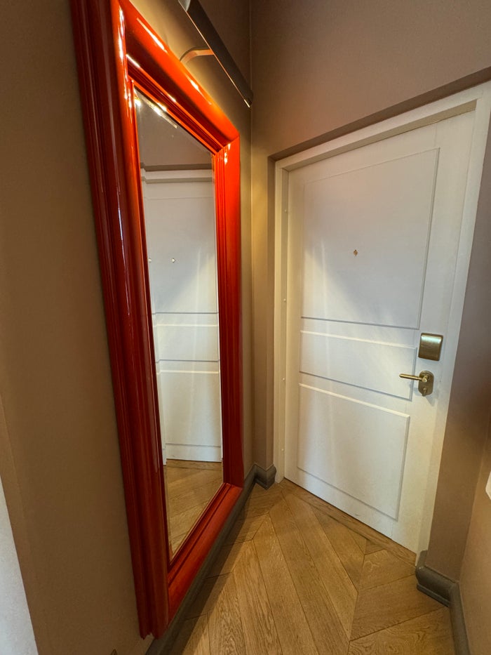 Hotel Telegraaf mirror by door