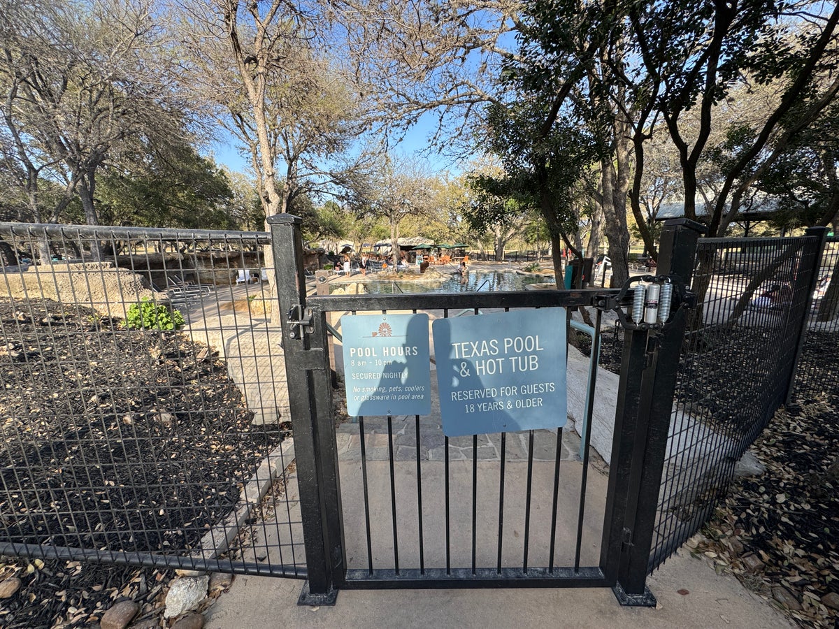 Hyatt Regency Hill Country Adult Only Texas Pool 