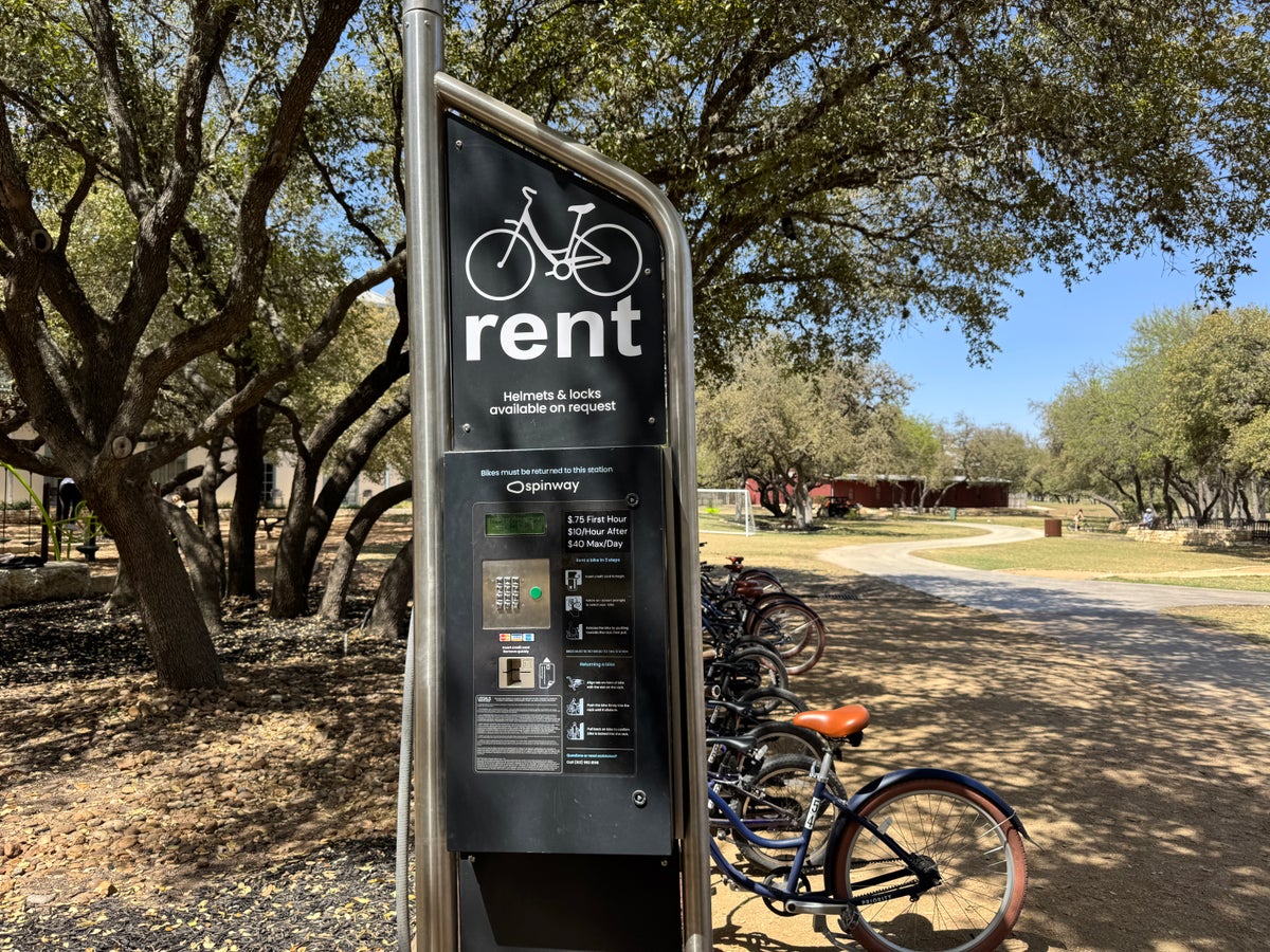 Hyatt Regency Hill Country Bike Rental Machine 