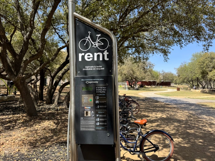 Hyatt Regency Hill Country Bike Rental Machine 