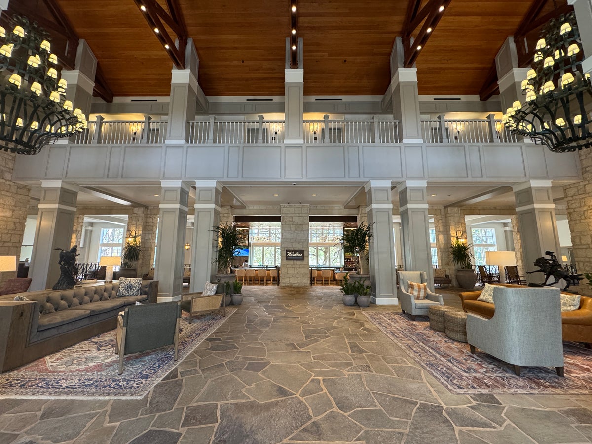Hyatt Regency Hill Country Entrance Lobby