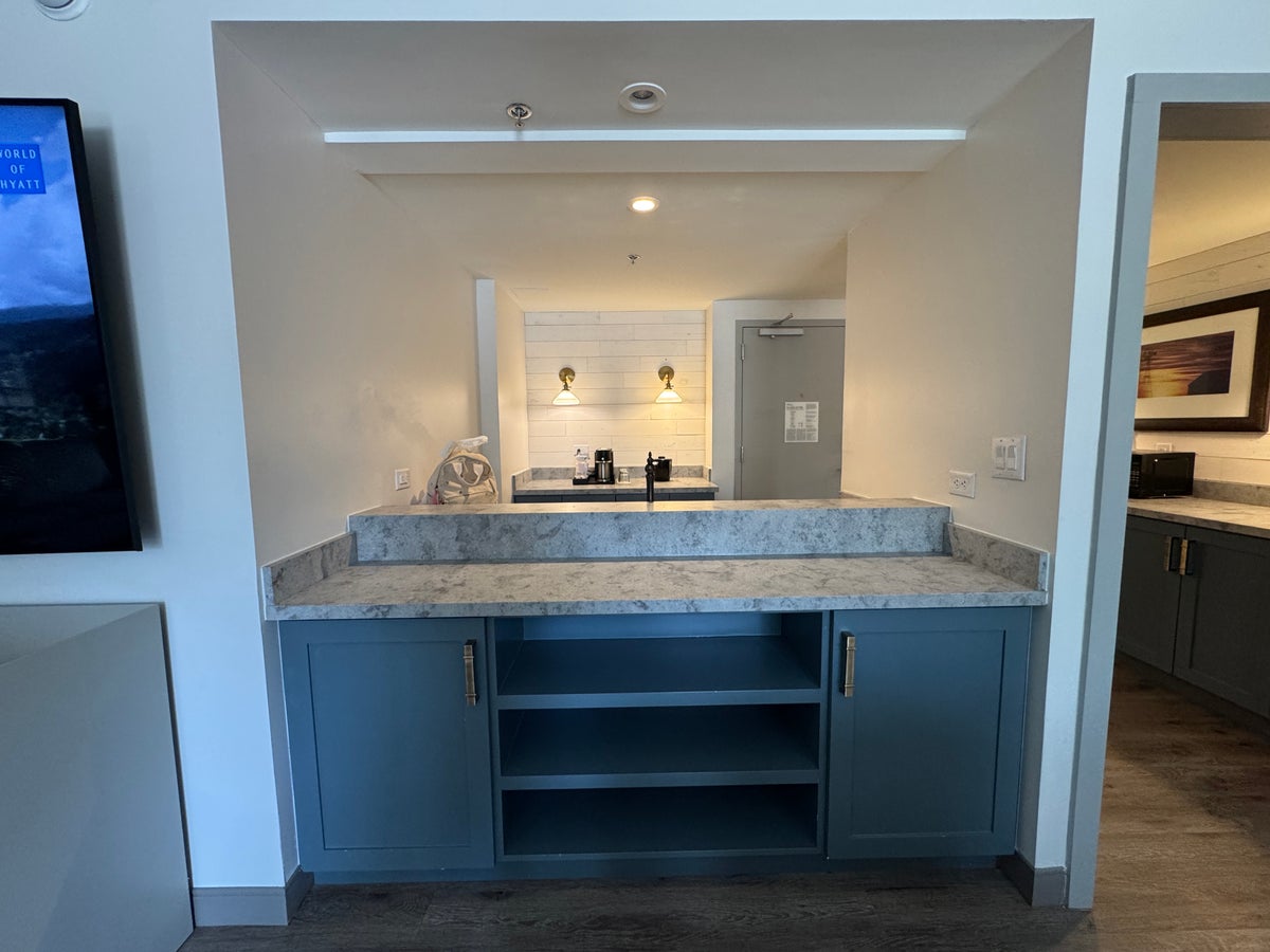 Hyatt Regency Hill Country Hospitality Suite kitchen