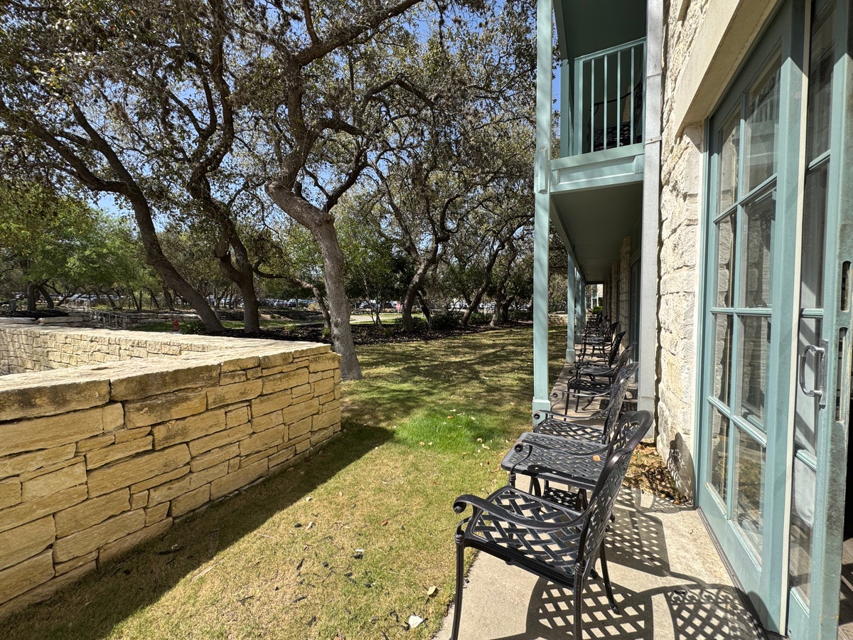 Hyatt Regency Hill Country Hospitality Suite patio