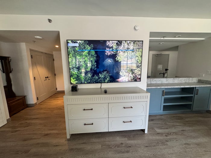 Hyatt Regency Hill Country Parlor TV and Dresser