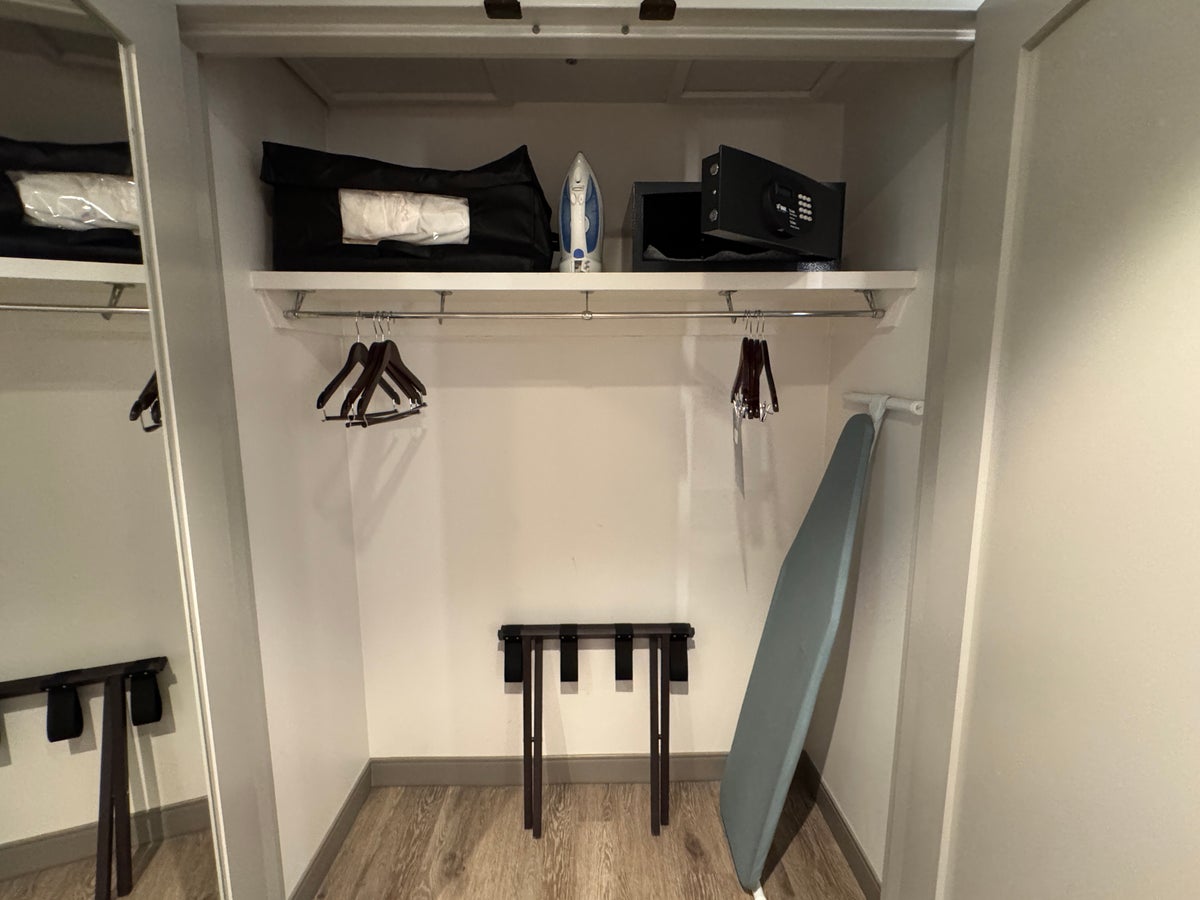 Hyatt Regency Hill Country closet space inside