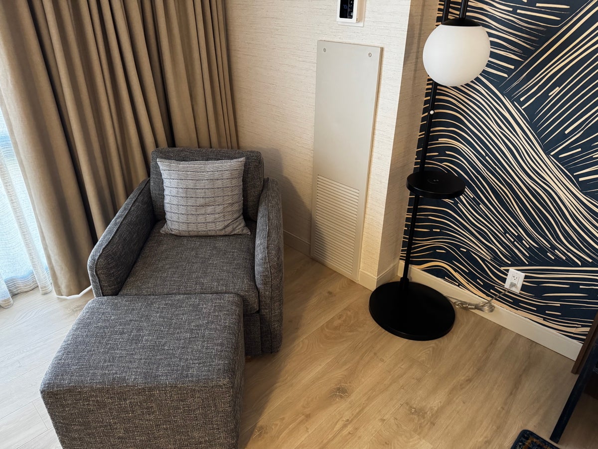 Hyatt Regency Irvine bedroom chair