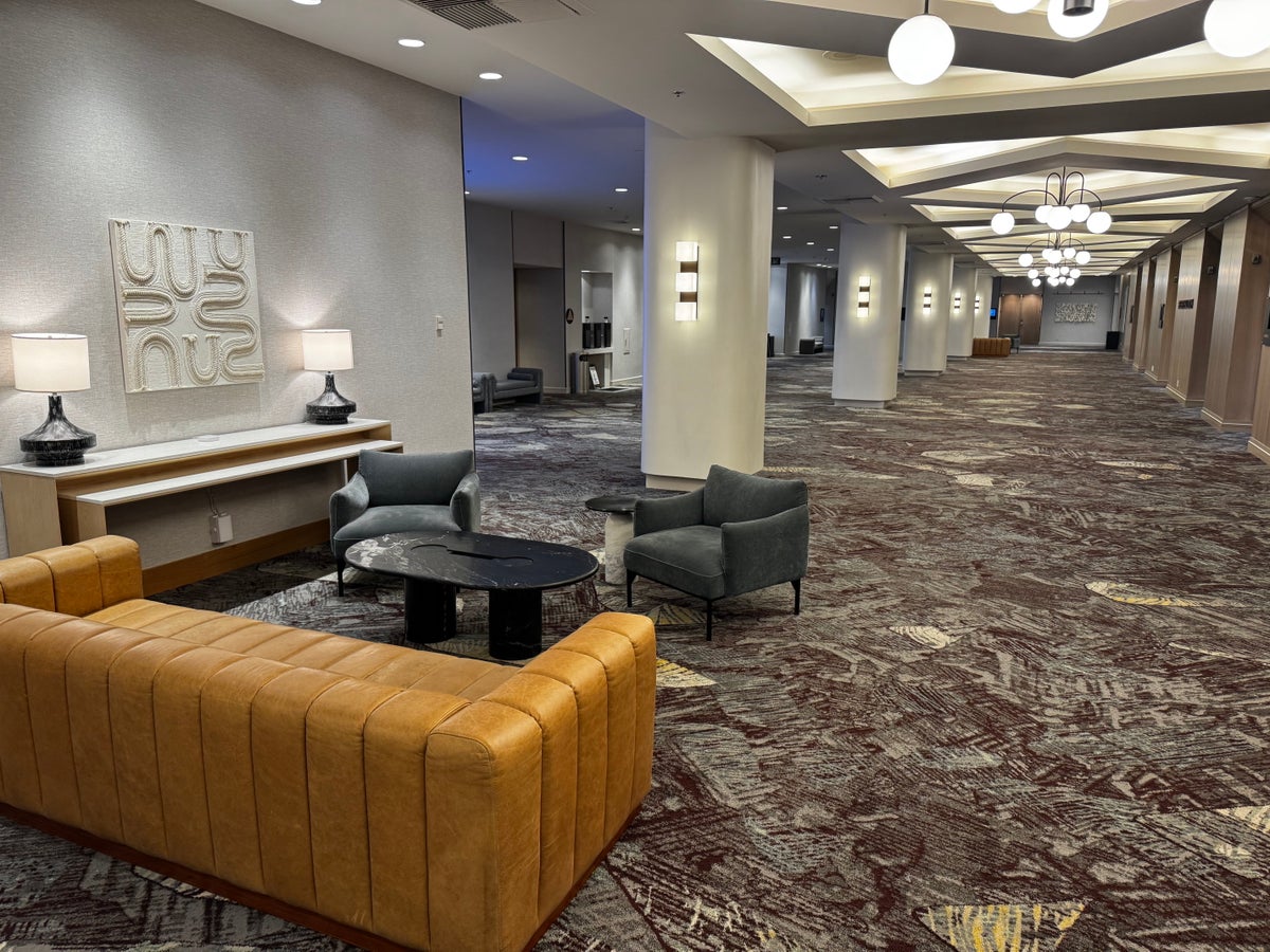 Hyatt Regency Irvine conference reception area