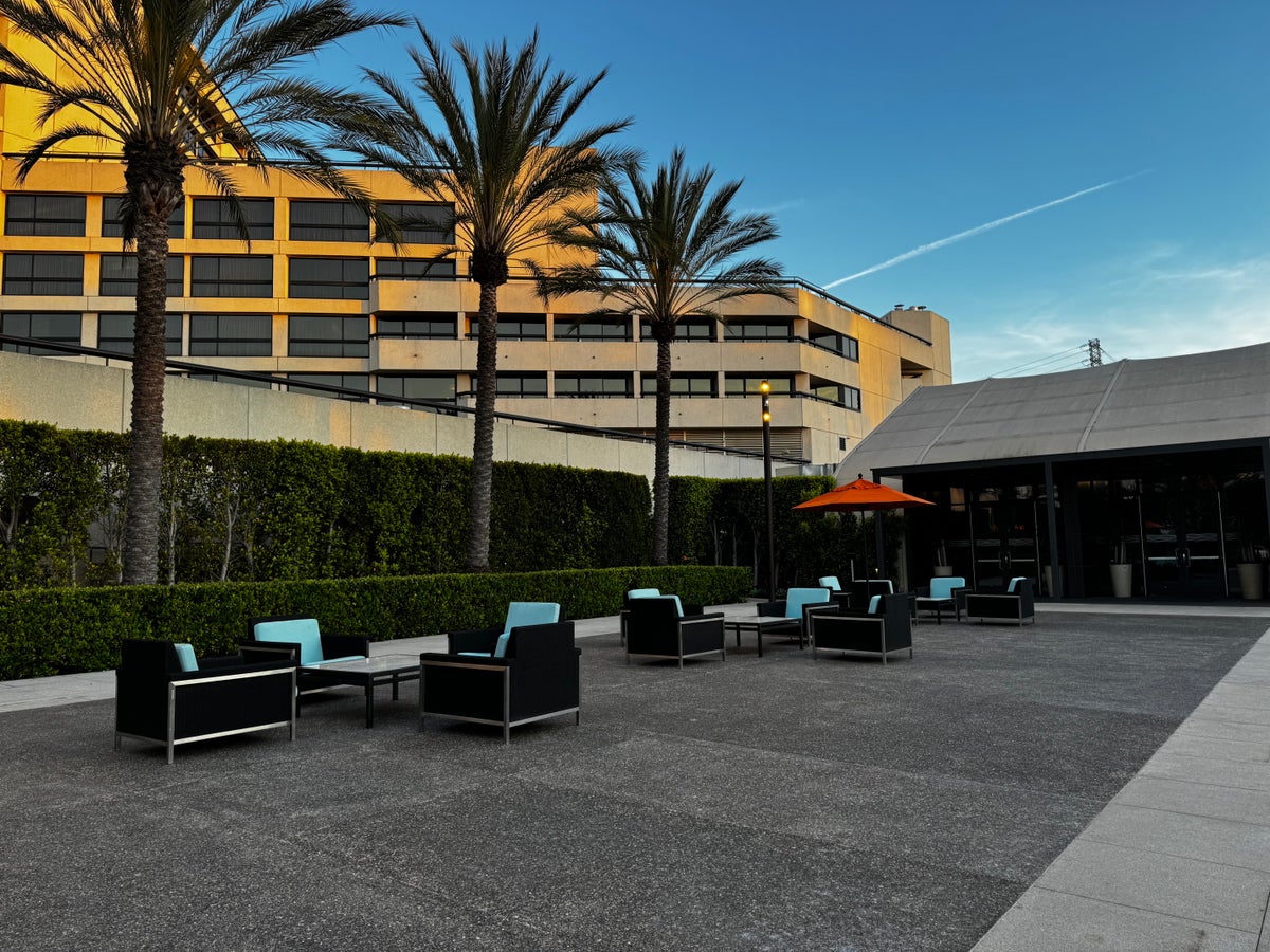 Hyatt Regency Irvine event space near pool