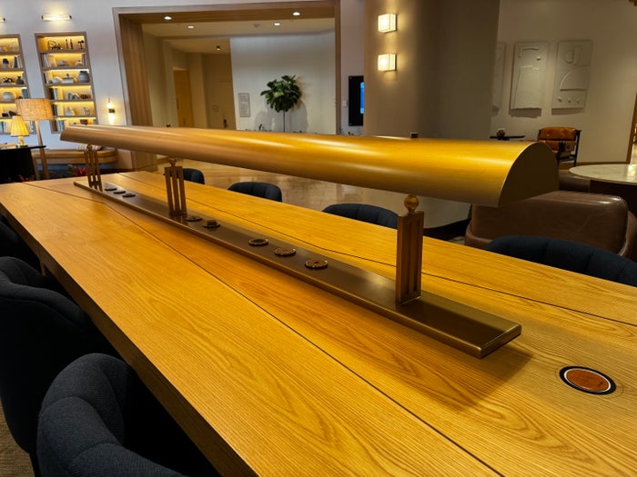 Hyatt Regency Irvine long coworking table