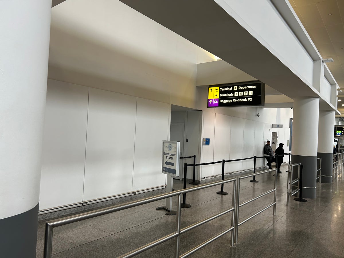 JFK Terminal 4 Global Entry SW view JFK Terminal 4 Global Entry SW view