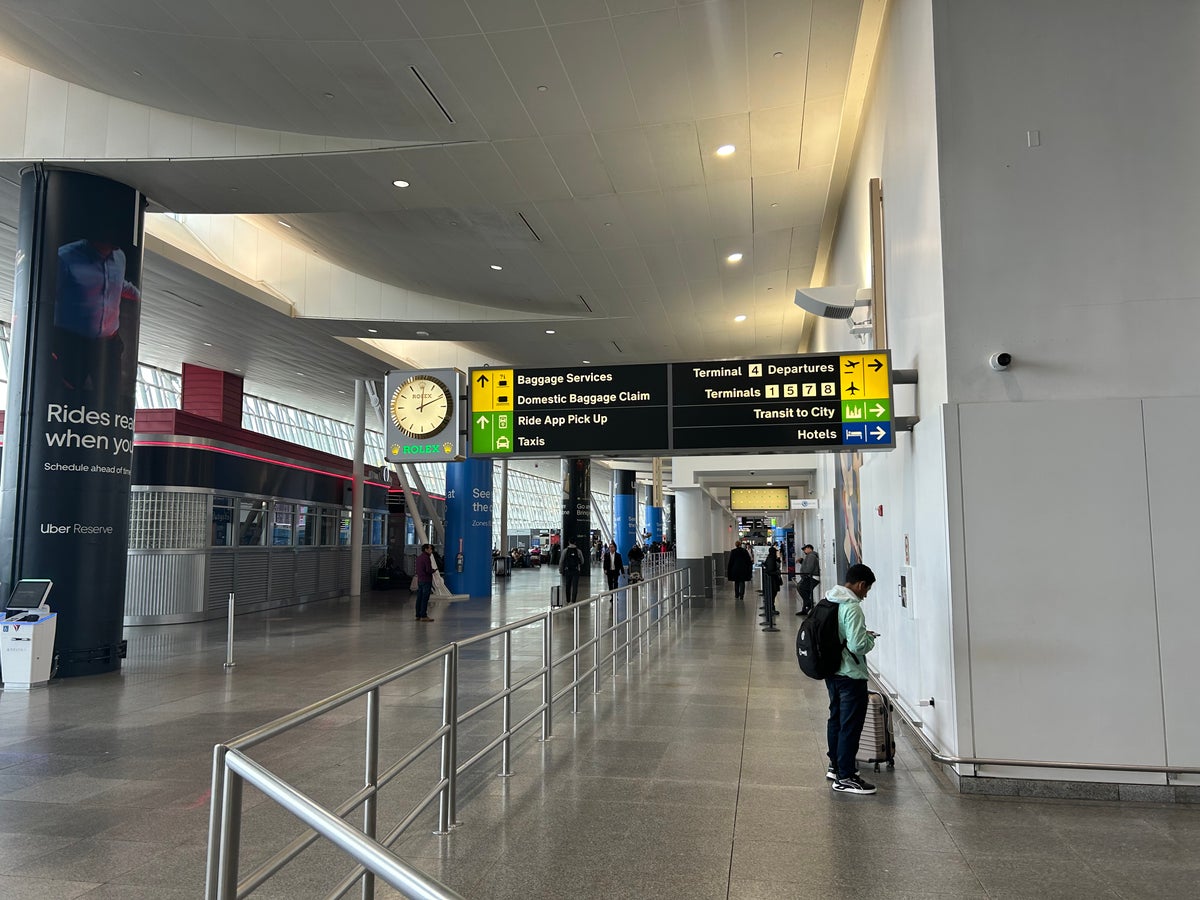 JFK Terminal 4 Global Entry diner