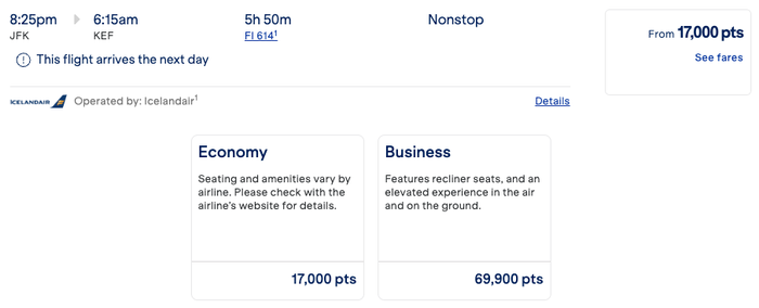 JFK to KEF JetBlue Award Ticket JFK to KEF JetBlue Award Ticket