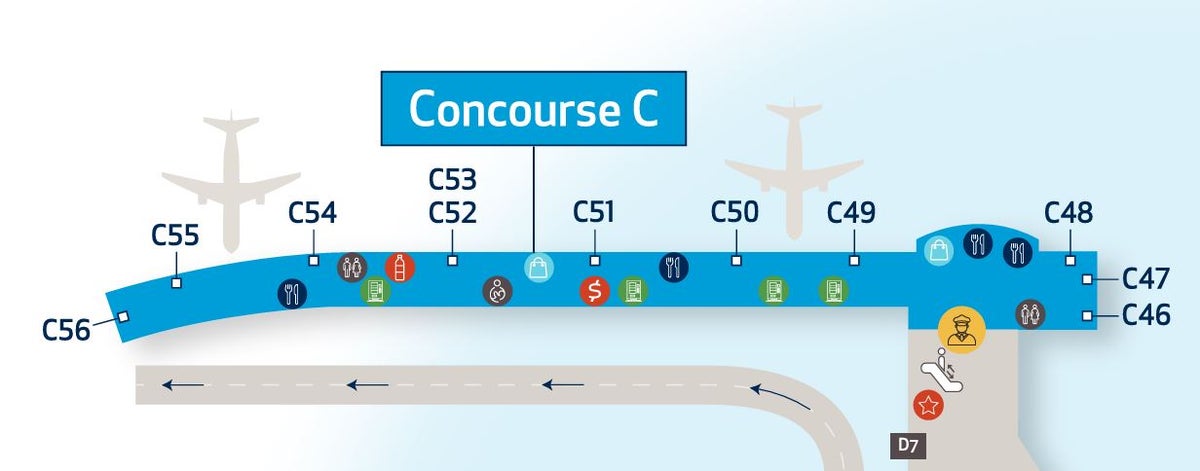 John Glenn Columbus International Airport Concourse C