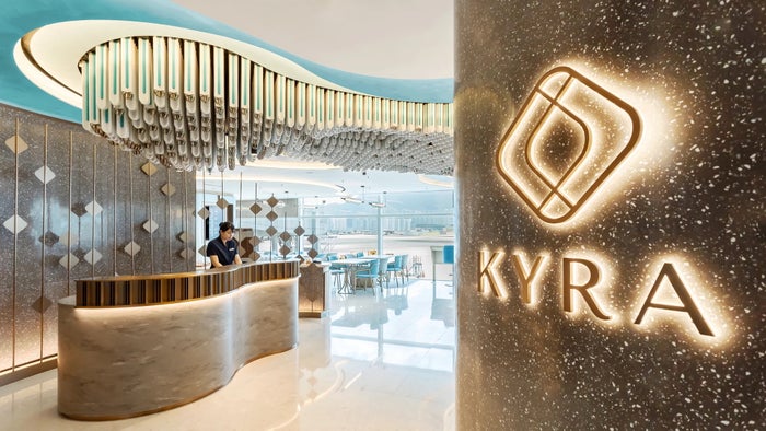 Kyra Lounge Hong Kong entrance