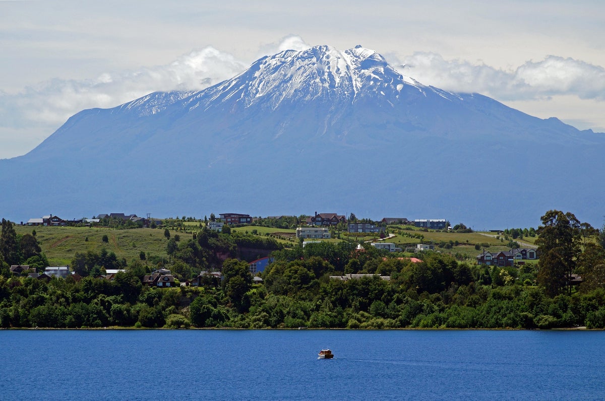 Lake Llanquihue in Chile