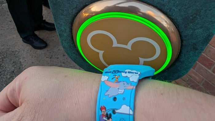 Magic Band entry Magic Band entry