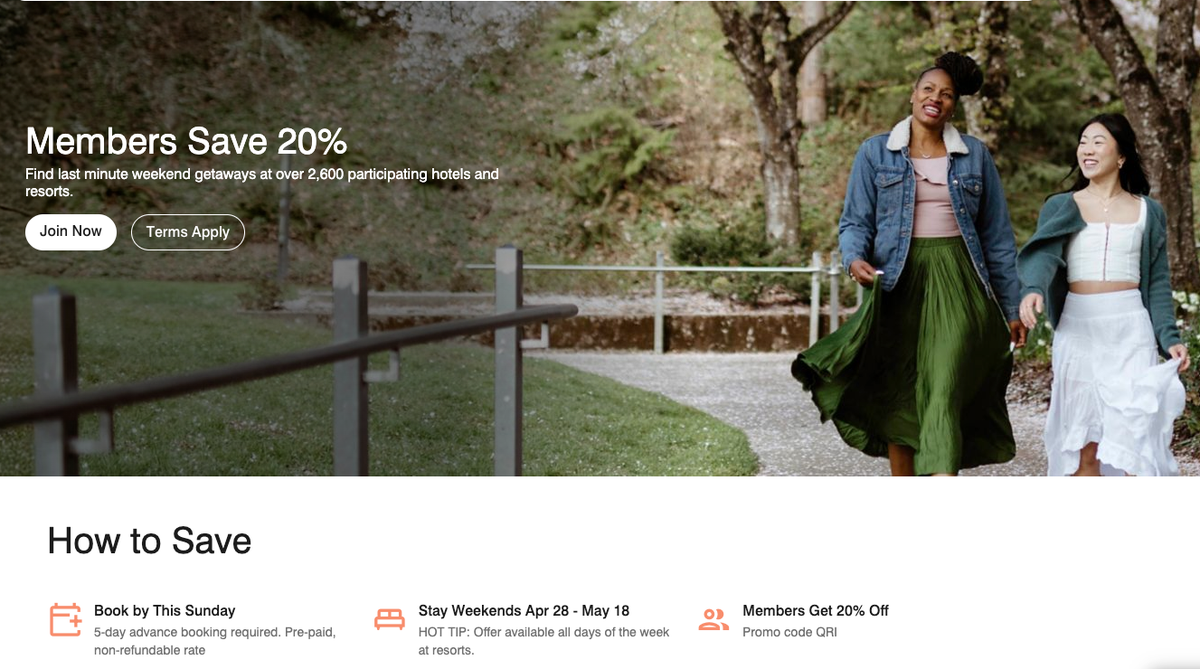 Marriott Bonvoy Escapes April 23 2025
