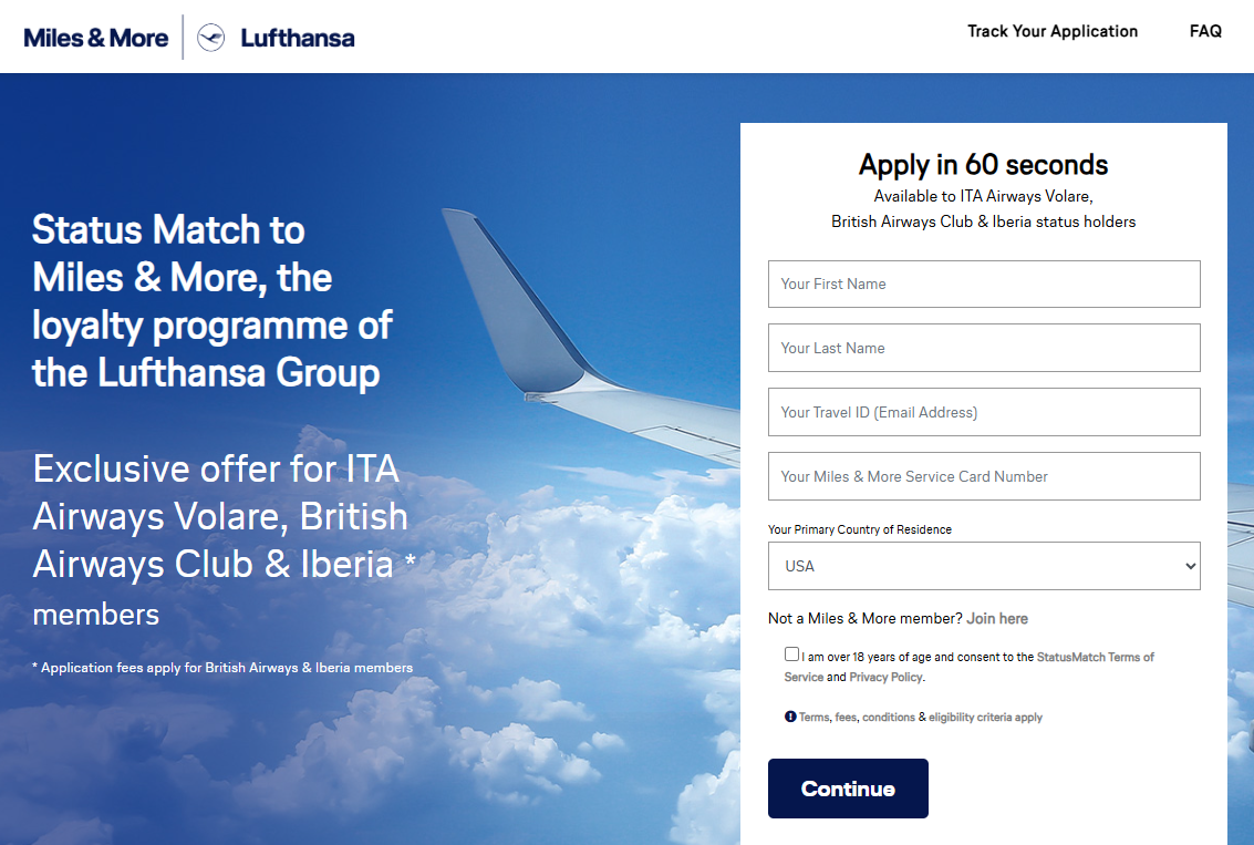 Miles & More Feb 2026 match