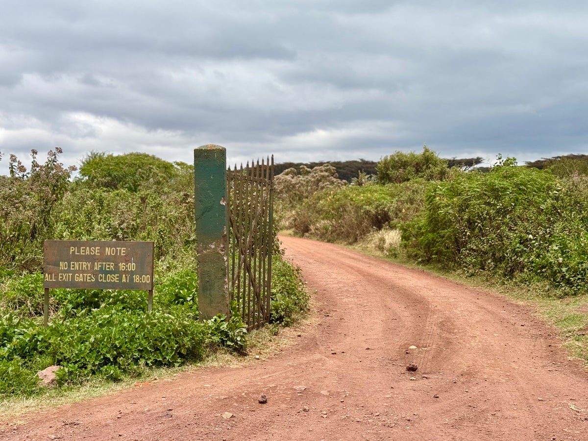 Ngorongoro Crater entrance