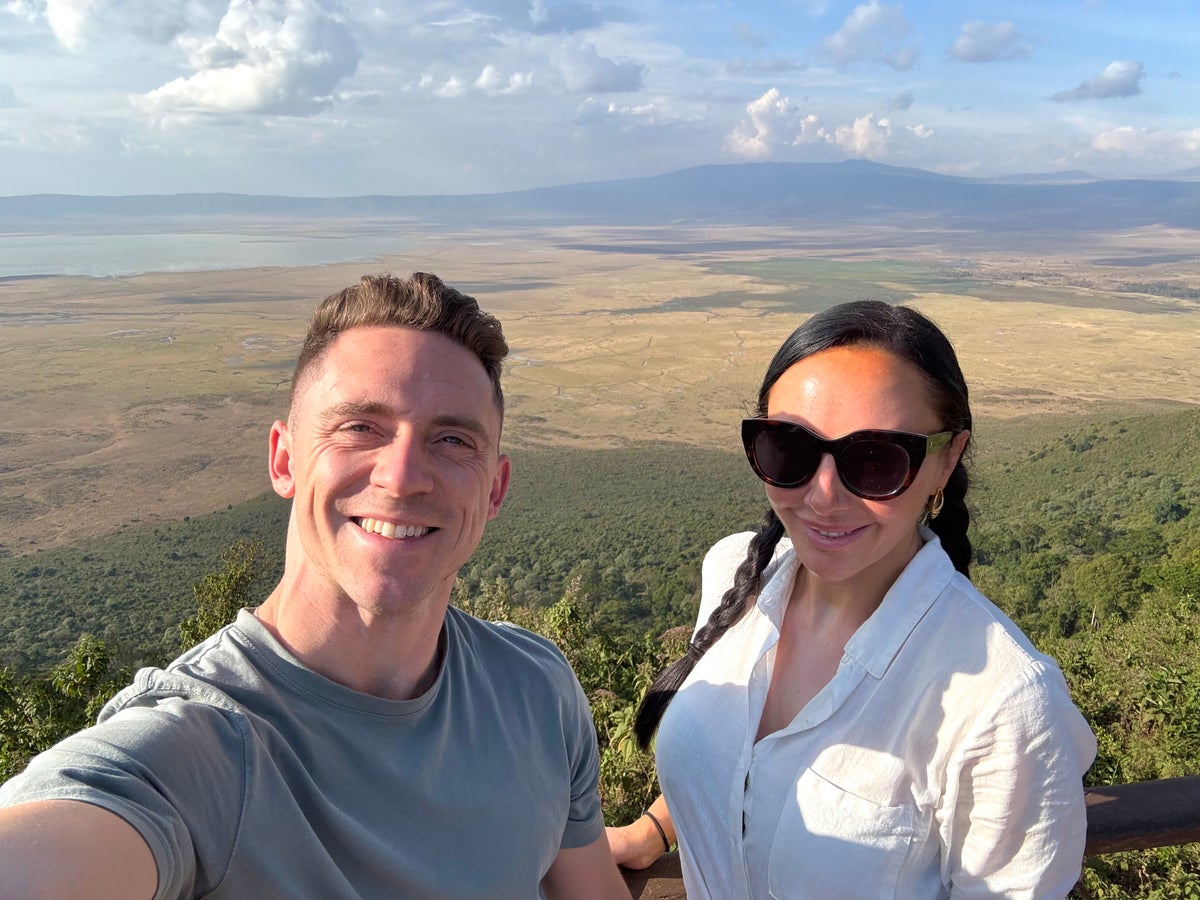 Ngorongoro Crater selfie