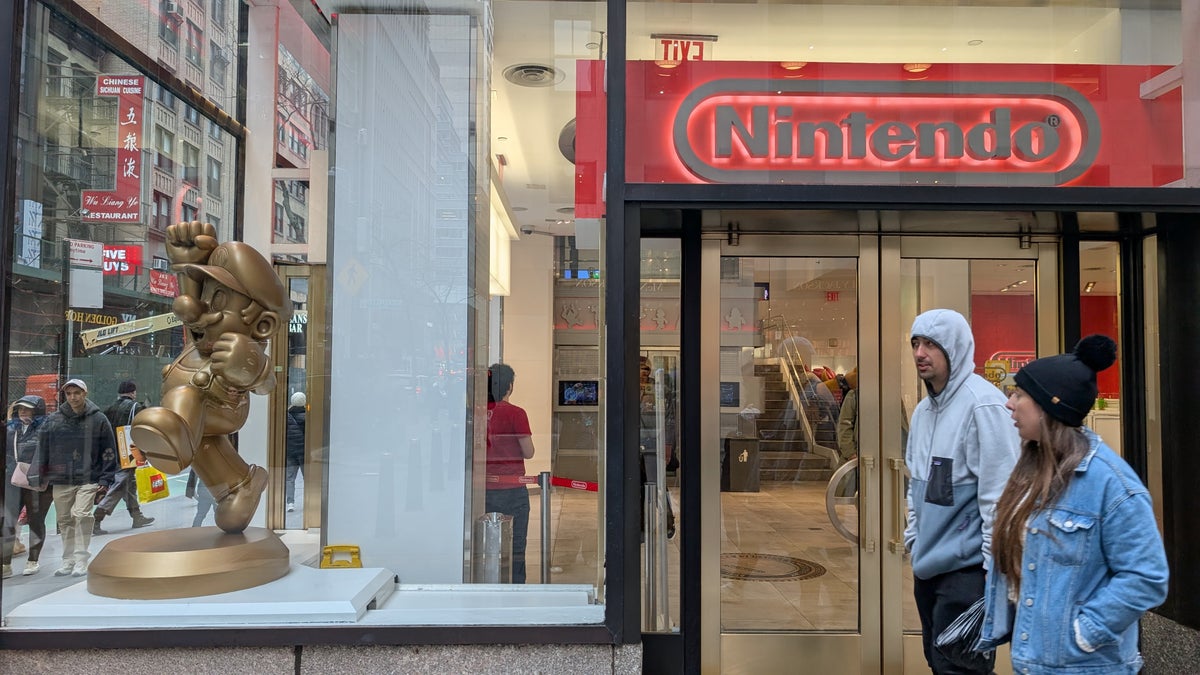 Nintendo New York storefront