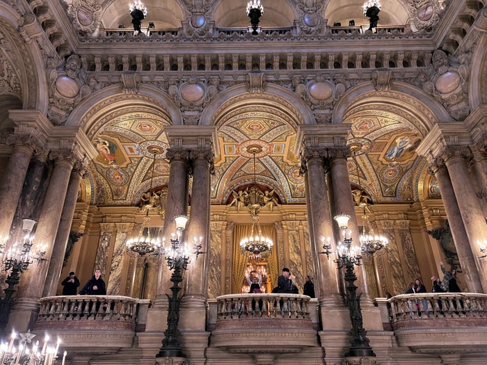 Paris Opera interior Paris Opera interior