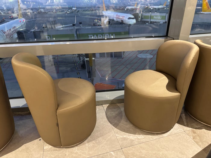 Plaza Premium Bosphorus Lounge SAW small window seats