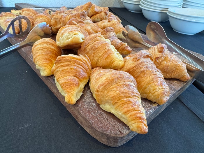 Pullman Bunker Bay Resort breakfast croissants