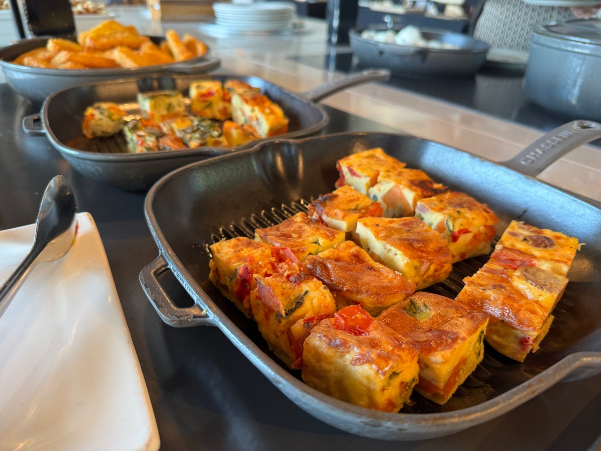 Pullman Bunker Bay Resort breakfast frittata