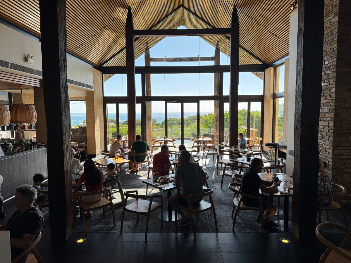 Pullman Bunker Bay Resort breakfast overflow seating