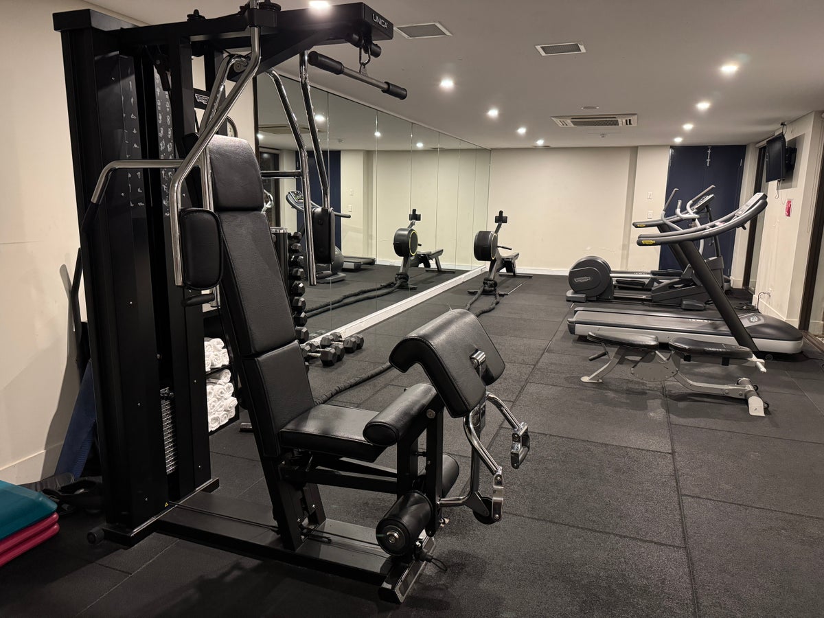 Pullman Bunker Bay Resort gym weights
