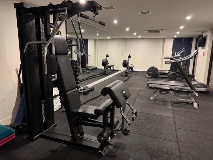 Pullman Bunker Bay Resort gym weights