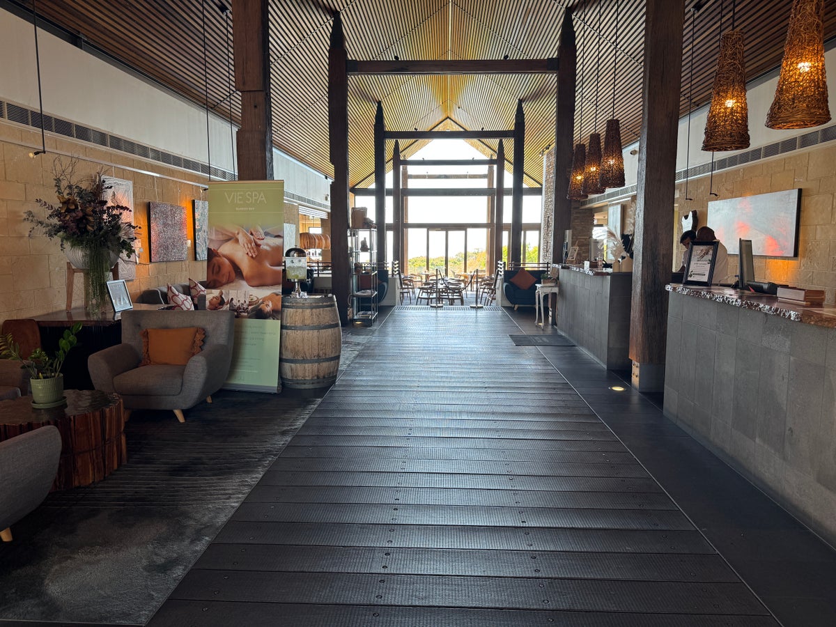 Pullman Bunker Bay Resort lobby entry