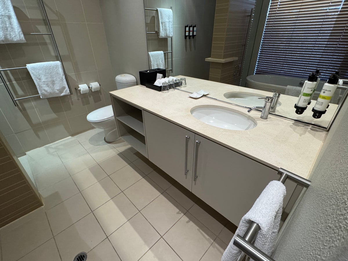 Pullman Bunker Bay Resort master bath vanity toilet