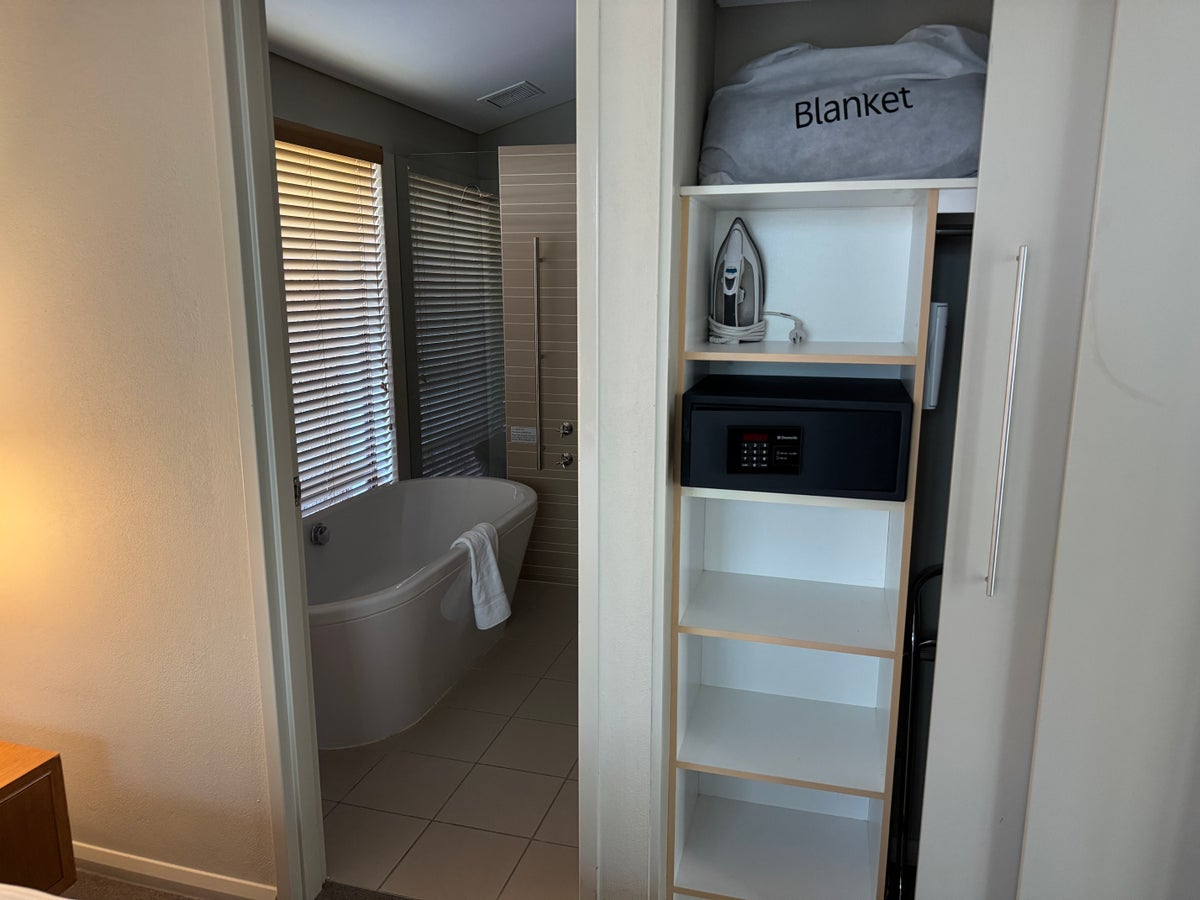 Pullman Bunker Bay Resort master closet left