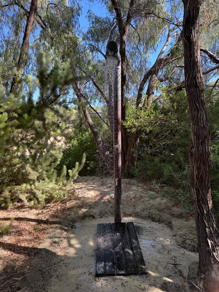 Pullman Bunker Bay Resort outdoor shower