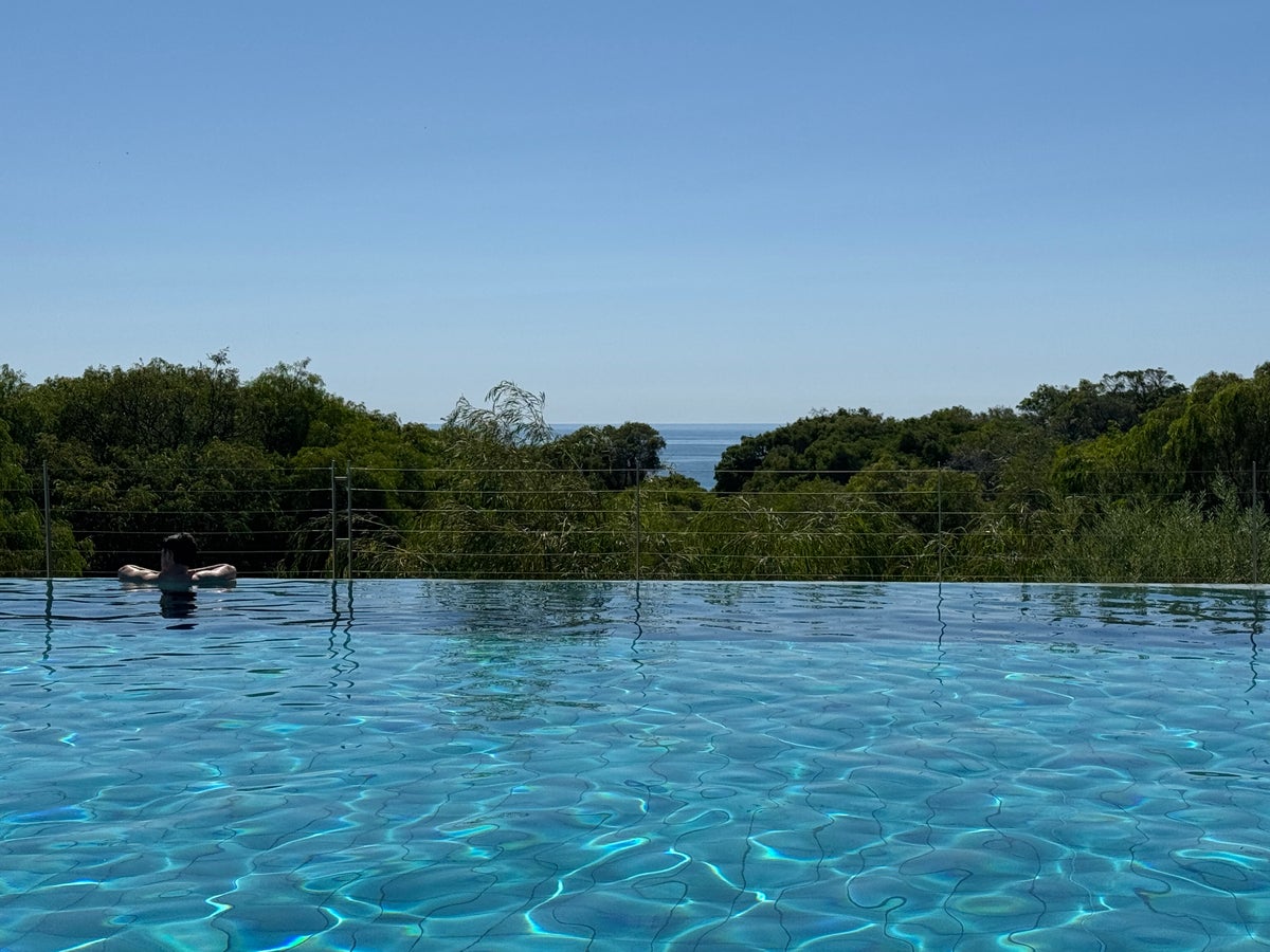 Pullman Bunker Bay Resort pool with ocean