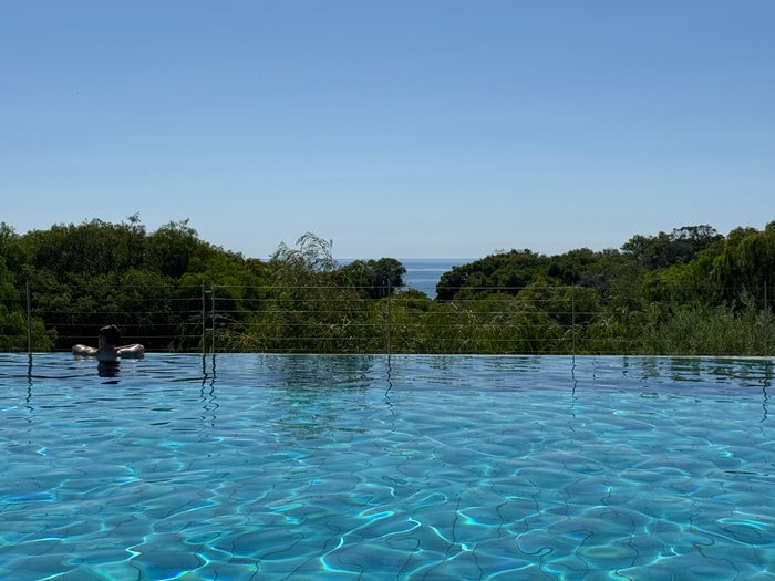 Pullman Bunker Bay Resort pool with ocean