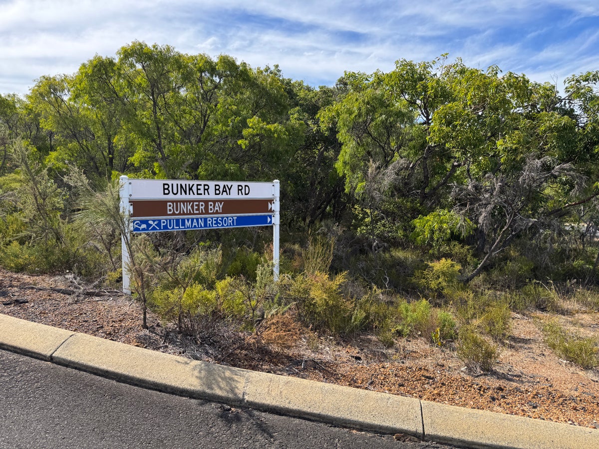 Pullman Bunker Bay Resort signage