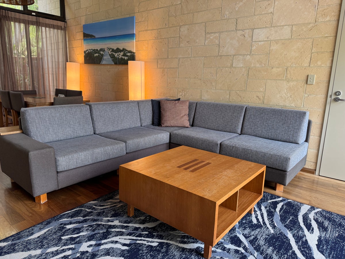 Pullman Bunker Bay Resort sofa