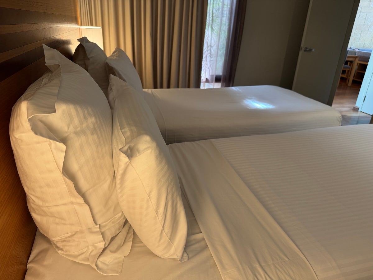 Pullman Bunker Bay Resort twin pillows