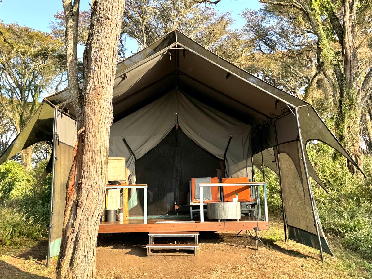 Sanctuary Ngorongoro Camp tent