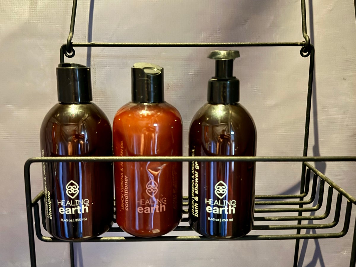 Sancturary Ngorongoro Camp bathroom shower amenities