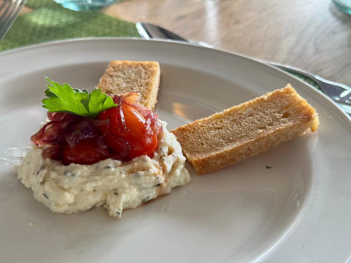 Sancturary Ngorongoro Camp lunch starter