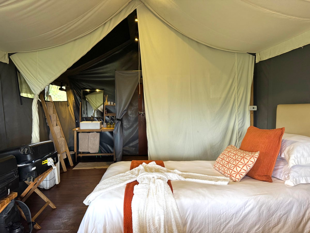 Sancturary Ngorongoro Camp tent interior